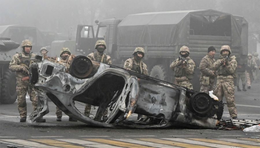 কাজাখস্তানে সহিংস, নিহত বেড়ে ২২৫